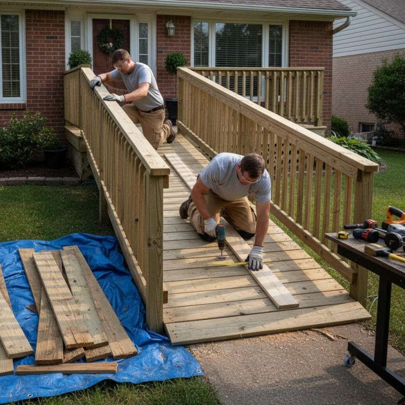 Wood Ramp Repair in Littleton, CO