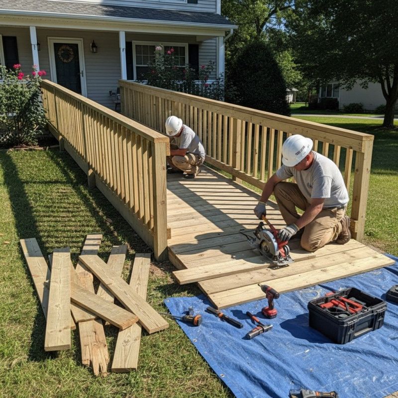 Wood Ramp Repair in Denver, CO